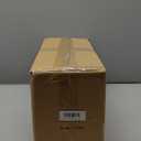 Set of 2 Industrial Touch Control Table Lamps with USB C+A Ports and AC Outlet - 3-Way Dimmable Black Bedside Lamps Nightstand Desk Lamps for Bedroom Living Room, Glass Shade & 2 LED Bulbs Included