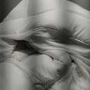 Cloud-Like King Mattress Topper - 100% Cotton Top Mattress Pad for Back Pain Relief - Breathable & Naturally Cooling for Hot Sleepers, White