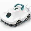 (2026 Upgrade) Cordless Robotic Pool Cleaner, Automatic Pool Vacuum for Above Ground & Inground Pools, 180-Min Runtime, 3L Basket for Leaves & Debris, Auto-Parking, Powerful Suction up to 2200 Sq.Ft