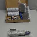 20 Pcs Accessories kit for Ecovacs Deebot X11 OmniCyclone, 2 Main Brush 4 Roller Mop 4 Sponge Filter 6 Side Brush 2 HEPA Filter 2 Clean Tool