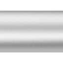 Zeerobee Curtain Rods for Windows 32 to 72, 1 Inch Heavy Duty Drapery Rods with Adjustable Length, Outdoor Modern Curtain Pole with Simple End Caps, 32"-72", Silver