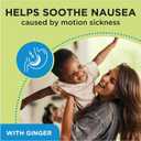 From the Makers of Dramamine, Advanced Herbals Ginger & Ashwagandha Lozenges, for Nausea Relief & Stress Support, Tropical Fruit and Ginger Flavor, 20 Count