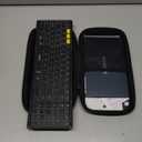 Samsers Foldable Keyboard and Mouse, Folding Bluetooth Keyboard Mouse Combo with Backlight, 2.4G + BT5.0 x 2, Full-Size Travel Keyboard & Portable Wireless Mouse for Windows/Android/iOS/Mac OS, Black (Elegant Black - Backlit)