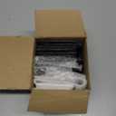 Slate Coasters Set 12, MAPRIAL 4 Inch Square Rustic Black Stone Coasters for Drinks with Anti-Scratch Backing for Halloween, Bar, Kitchen, Housewarming Gifts, Home Decor