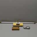 24" Picture Lights for Wall with 8000mAh Battery - Brass Operated Wireless Wall Art Light with Remote Control for Large Portrait & Paintings Art