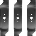 ACEBRI High Lift Blades 54 '' Fit for Cub Cadet 742-0679, 942-0679,for MTD 742-0679, 942-0679,for Troy Bilt 742-0679, 942-0679 zt1 Mower Blades 3Pack