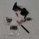 QCAA Solid Brass Door Stop, 3-15/16" Height, US10B ORB(Oil-Rubbed Bronze), Made in Taiwan, 1 Pack