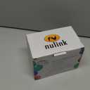 Nulink Electric Balloon Pump, Portable Electric Balloon Blower Machine Balloon Air Pump Dual Nozzle 110V 600W Balloon Inflator for Party Decorations (Rose red)