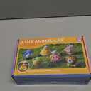 6pcs Press and Go Animal Toy Cars for Toddlers 1-3, Baby Push Go Battery-Free Long-Distance Friction Powered Vehicles for 6-12-18 Months, 1st Birthday Gifts Easter Basket Stuffers