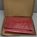 MECCANIXITY Flower Wrapping Paper Waterproof Floral Wrap Dark Red & Wine Red Gift Packaging 22.8 x 22.8 Inch Used for DIY Crafts Bouquet Packaging 20 Pcs