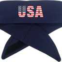 Ice Cool Neck Cooler Bandana, with 2 Smartice Cooling Strips, Enabling prolonged Cool Comfort at Home, Work or Play. (Navy, USA)