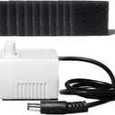 Aerogarden Replacement Pump Compatible with Harvest Bounty Farm Extra Ultra all models, Pump replacement model #200623, Included Extra 10 Pump Filters