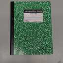 C-Line Composition Notebook, Wide Ruled, Marble Cover, 1 Notebook