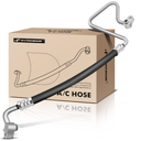 A-Premium A/C Discharge Line Hose Assembly Compatible with Honda Civic, 2006-2011, 1.8L, Compressor to Condenser