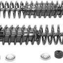 Monroe Load Adjusting 58605 Suspension Shock Absorber and Coil Spring Assembly Pack of 2 for Ford E-150