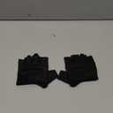 Minimal Weight Lifting Gloves,Short Micro Workout Gloves Grip Pads with Full Palm Protection & Extra Grip for Men Women Weightlifting,Gym,Exercise Training (Small, Black)