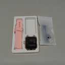 Smart Watch for Women Men with Bluetooth Call, Alexa Built-in Smartwatch, 1.83"DIY Dial Fitness Watch with Sleep Heart Rate Monitor, 110+ Sport Modes, IP68 Waterproof Watch Compatible with Android iOS (Pink)