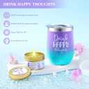 LUCOTIYA Birthday Gifts for Women, Self Care Get Well Soon Gifts, Lavender Relaxing Spa Gift Basket Care Package w/Blanket Unique Valentine Idea for Her,Mom, Friends (Purple)