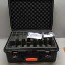 Pistol Gun Case for Multi Handguns - Hold Multiple Pistols & Magazines, Pre-cut Waterproof Hard Shell Gun Box, TSA Approved Pistol Case for SIG Sauer, Smith & Wesson, for Colt, for Revolver, for Glock