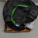 2PCS Halloween Decorations, 41" x 14" Large Size Hanging Lighted Glowing Ghost Witch Hat Lights Ornaments with Remote Control