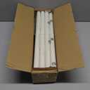 2 Pack Antique White Curtain Rods for Windows 30 to 56 Inch, Adjustable Vintage Decorative 1 Inch Heavy Duty Curtain Rod, Rustic Farmhouse Drapery Pole with Boho Netted Texture Flower Finials