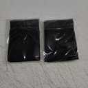 2 Pairs Knee High Stockings for Women, 20 Denier Nylon Sheer Socks with Reinforced Toes Black Nude One Size