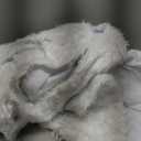 59 Inch Christmas Tree Skirt Faux Fur Snow White Luxury Plush Large Size Fluffy Home Holiday Decor Xmas Gift