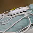 Homemate Heated Blanket Electric Throw - 50"x60" Heating Blanket Throw 1/2/4/6/8 Hours Auto-Off 10 Heat Level Over-Heat Protection Flannel Sherpa ETL Certification