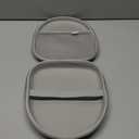 Headphone Case Hard Shell Super-Slim for Sony/JBL/Bose/Soundcore Anker/BERIBES KVIDIO TOZO JLab Over-Ear Headphones Universal Portable Travel Organizer Bag (Beige)