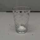 BOHEM'S Small Juice Glasses, Clear Glass Cups Tumblers, 7 Oz, Drinking Glassware for Orange Juice, Water, Milk, Coffee, Perfect for Tasting and Small Portions, Set of 4