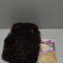 Ombre Curly wig Human Hair Wigs For Black Women Glueless Wigs Human Hair Short Curly Wigs for Black Women Wigs Human Hair Highlighted Piano Color Side Part Short Curly Wigs For Older Women (P1B/30)