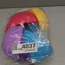 Fun Express Large Easter Eggs 12 Pack - Jumbo 7 Inch Fillable Plastic Easter Eggs for Easter Egg Hunt | Extra Large Empty Easter Eggs Bulk for Kids Party Supplies & Decorations