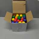Sotiff 100 Pcs Stress Balls Bulk for Adults Colorful Foam Stress Relief Gift Toys with Motivational Quotes Squeeze Balls for Office Relief Employee Appreciation(Four Colors,Uplifting)