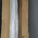 39"x100' Heavy-Duty Floor Protection | Construction Grade Carpet Protector | Drop Cloth Plastic Film for Hardwood Floors | Waterproof Painters Covering with No Residue(Ice Blue)