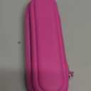 Toothbrush Travel Case for Oral B/Oral-B Pro 1000 1500 5000 7000 & Philips Sonicare 4100 1100 5300 5100 6100/iO Electric Toothbrush, Hard Protective Storage Bag (Pink)