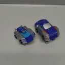 Collision Transforming Dinosaur Car Toy – 2 Cars Crash & Transform into Dinosaur Robot Toys for Kids – Fun Gift for Boys & Girls, Birthday & Christmas (Blue Dragon)