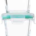 OXO Good Grips 4-Piece Smart Seal Leakproof Mini Glass AirtightContainer Set