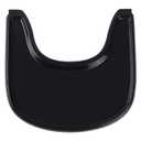 High Chair Tray Compatible with Stokke Tripp Trapp Chair with Smooth Surface and Strong Suction - Made from Food Safe Plastic (BPA BPS BPF Lead and Phthalate Free) - Black
