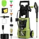 Electric Pressure Washer - 4000PSI 2.8GPM Electric Power Washer with 35ft Cord 26ft Hose, High Pressure Washers Includes 5 Nozzles, Foam Cannon for Cars, Homes, Driveways