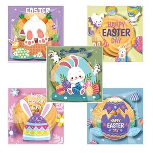 Colodeol 300 PCS Small Easter Cellophane Treat Bag,Easter Clear Self Adhesive Candy Bags,Plastic Cookie Bags Goodie Bags for Party Favor Supplies