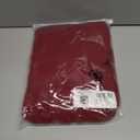 AlvaQ Women Summer Dresses Sleeveless Smocked Midi Dress High Waist Casual Tiered A Line Sundress with Pockets (Red, S)