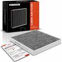 A-Premium Cabin Air Filter with Activated Carbon Compatible with Chrysler, Dodge, Jeep & Ram Models - 200, Sebring, Avenger, Caliber, Journey, Compass, Patriot, 1500, 2500, 3500 - Replace# 5058693AA