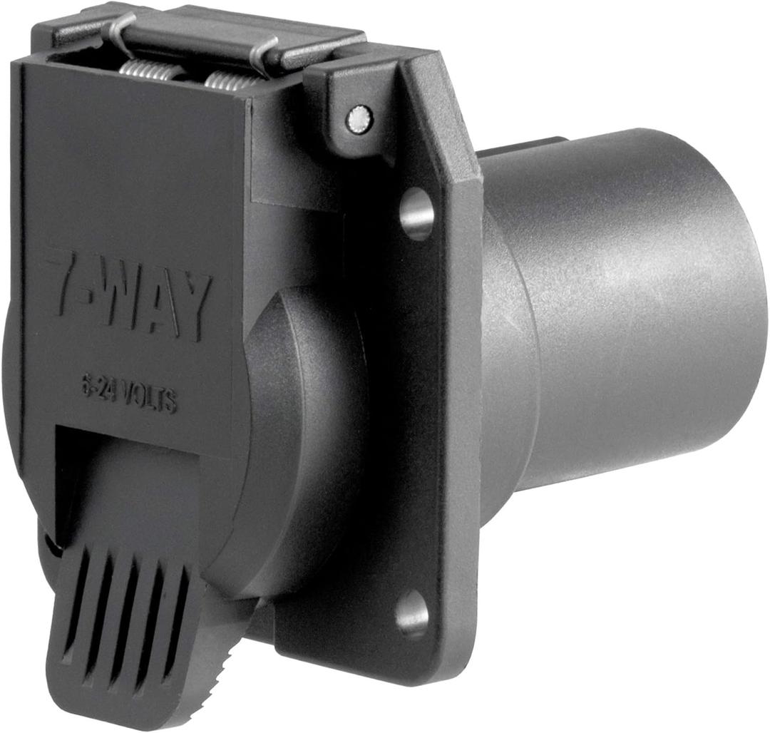 CURT 55415 Replacement 7-Way RV Blade Connector, Factory Tow Package and USCAR Socket Required