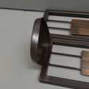 Shelving Solution Wall Sconce Candle Holder Metal Wall Decorations for Living Room, Bathroom, Dining Room, Set of 2