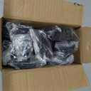 30 Pack 15 Pairs 3/8 inch Inset Cabinet Hinges Black,Self Closing 3/8" Cabinet Hinges Black Cupboard Hardware