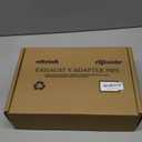 Stainless Steel ID 2.5" to ID 2.5" Exhaust Y-Pipe, 2-1/2 Inch Dual to Single Y Pipe Adapter, Overall 9" Width 13" Length for Truck/SUV