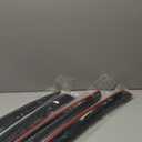 KPY Window Visor Compatible with Mitsubishi Lancer 2008-2017, 4PC Rain Guard Side Window Vent Deflectors Tape-On Mugen Style, 2008 2009 2010 2011 2012 2013 2014 2015 2016 2017