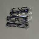 Gaoye Professional Reading Glasses for All Day - Computer Readers with Blue Light Protection - Value Pack (B1-5 Pack Light Black)