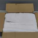 6 Pack Rectangle Tablecloth 60 x 102 Inches White Table Cloth Stain and Wrinkle Resistant Washable Polyester Fabric Table Cover for Party, Wedding and Banquet Decoration