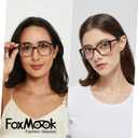3-Pack Reading Glasses for Women, Style Frame Spring Hinge Readers Blue Light Blocking Glasses